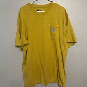 Carhartt Yellow Short Sleeve Tee